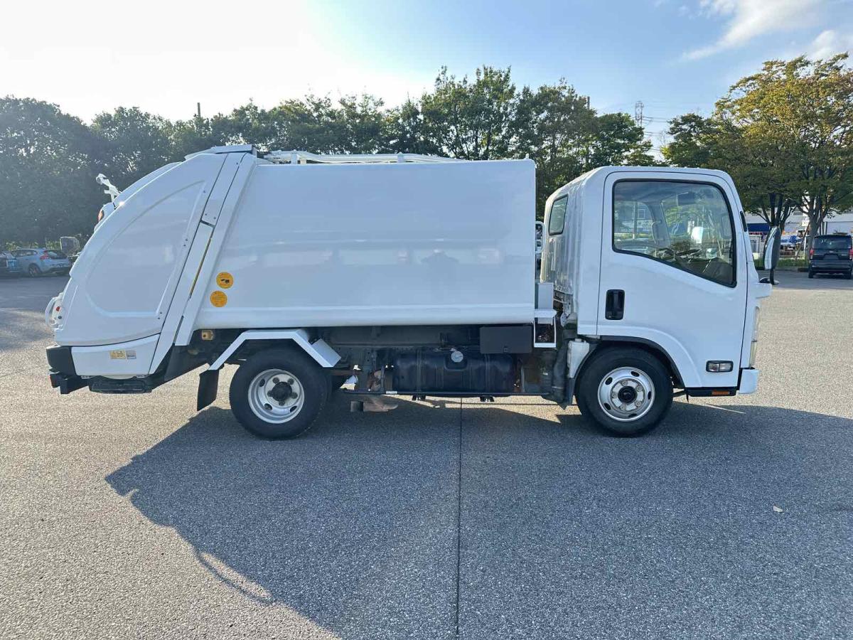 中古塵芥車(パッカー車) いすゞ エルフ