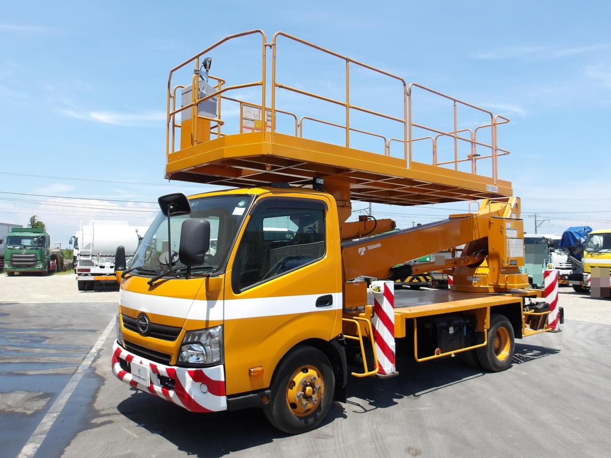 中古高所作業車 日野 デュトロ