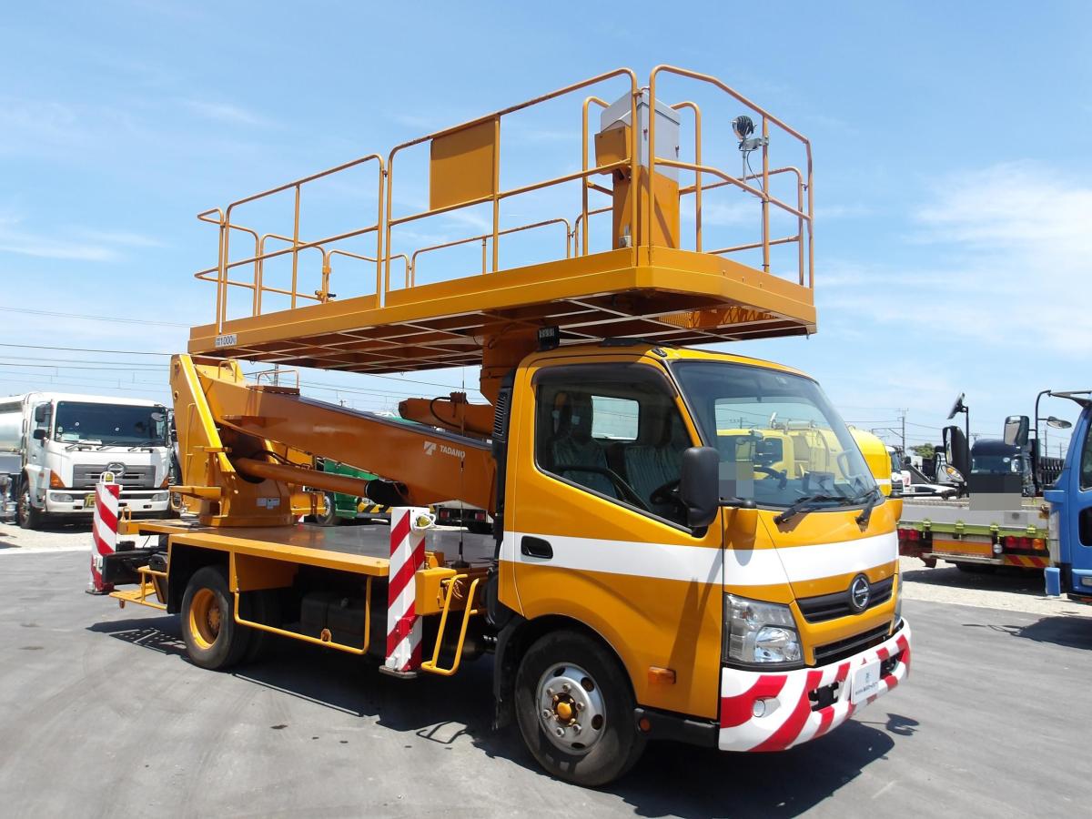 中古高所作業車 日野 デュトロ