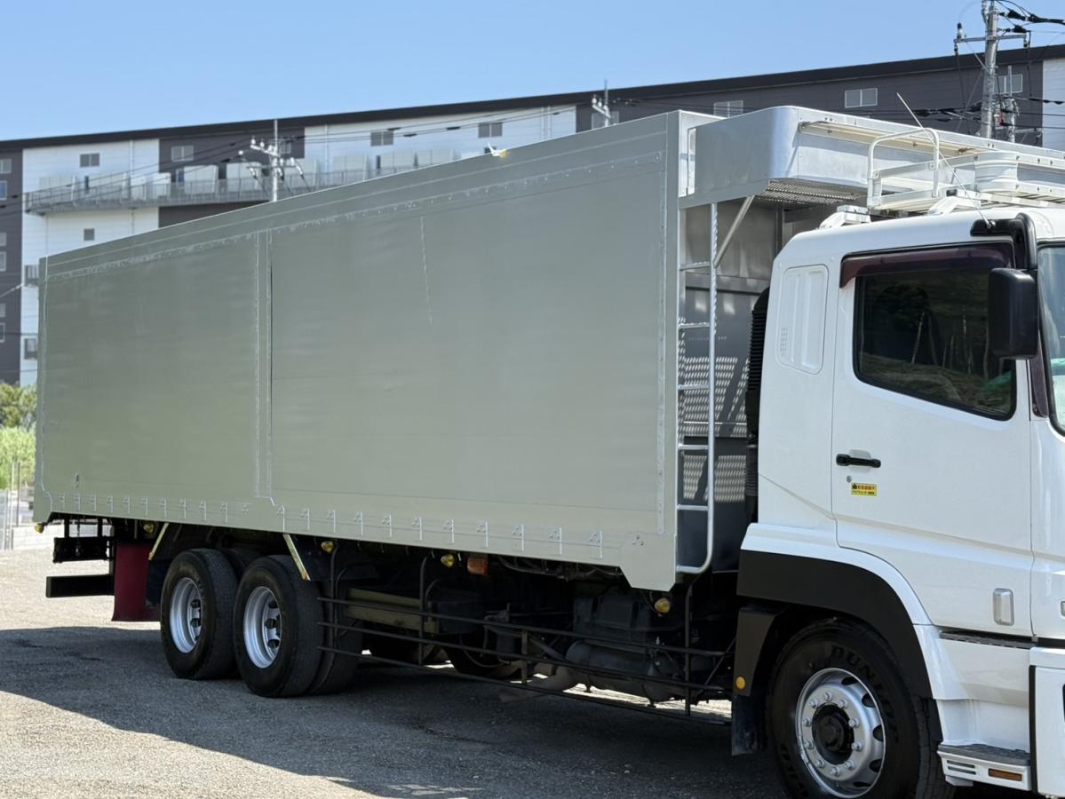 中古チップ運搬車 三菱 