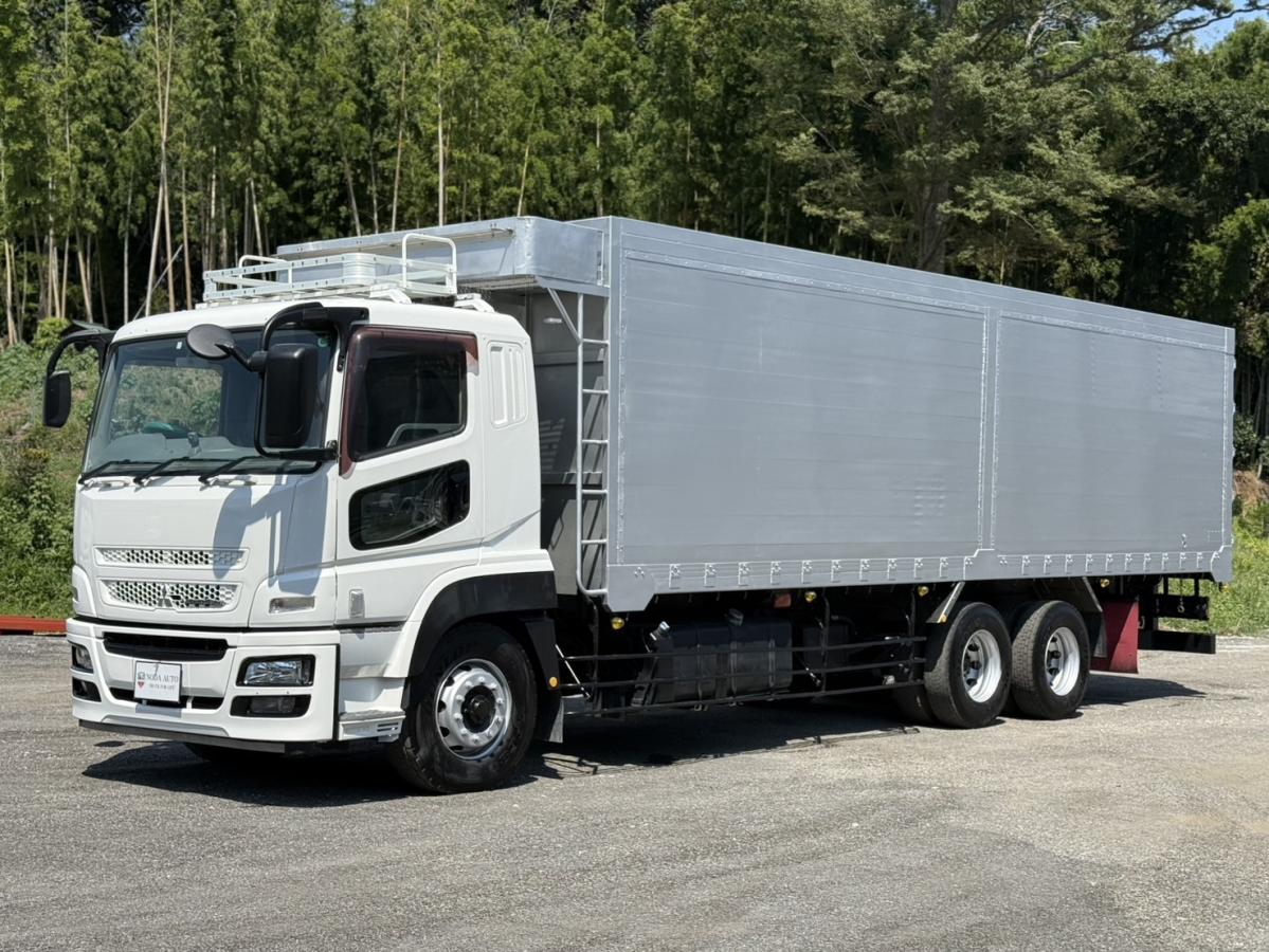 中古チップ運搬車 三菱 