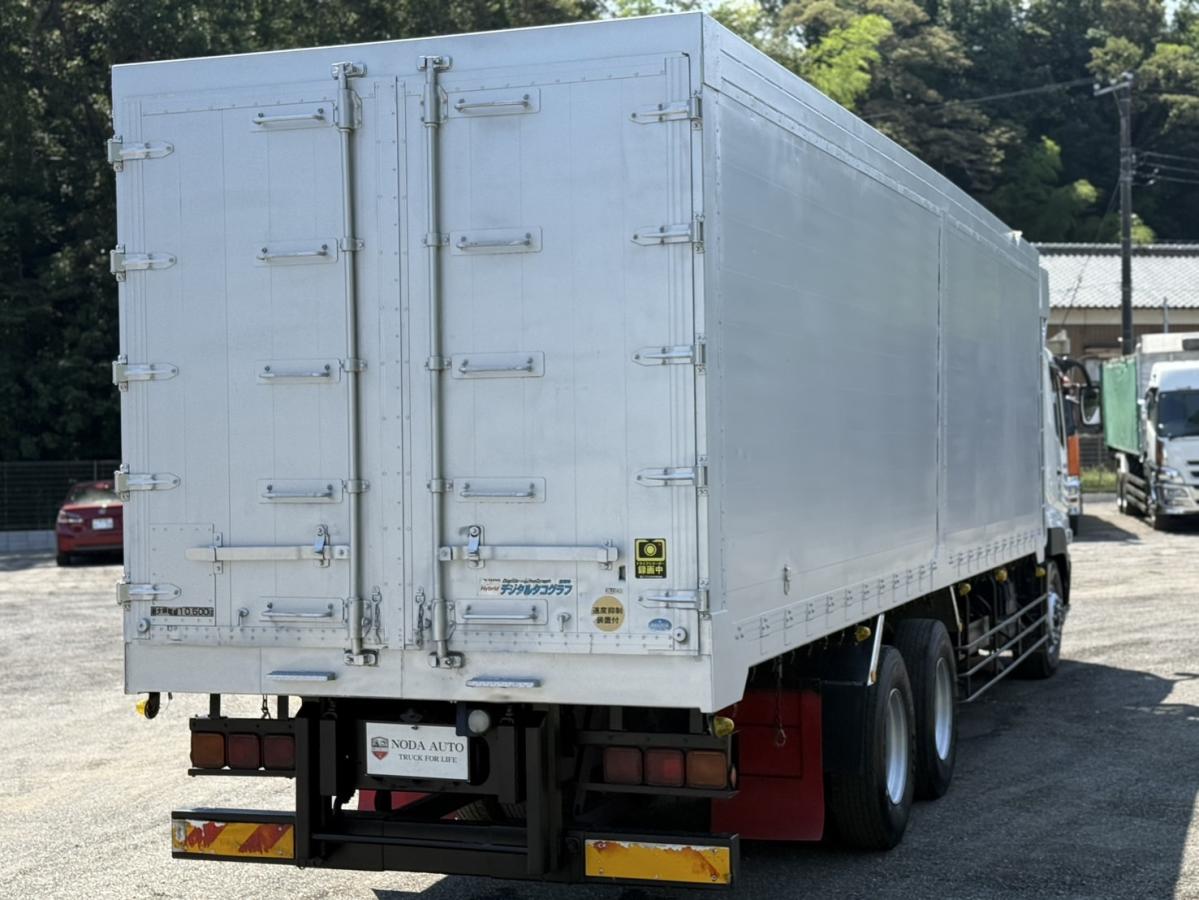 中古チップ運搬車 三菱 