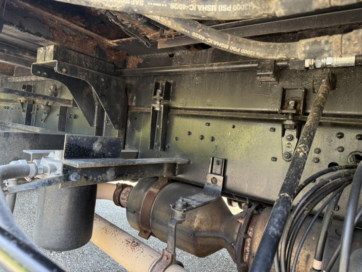 中古チップ運搬車 三菱 