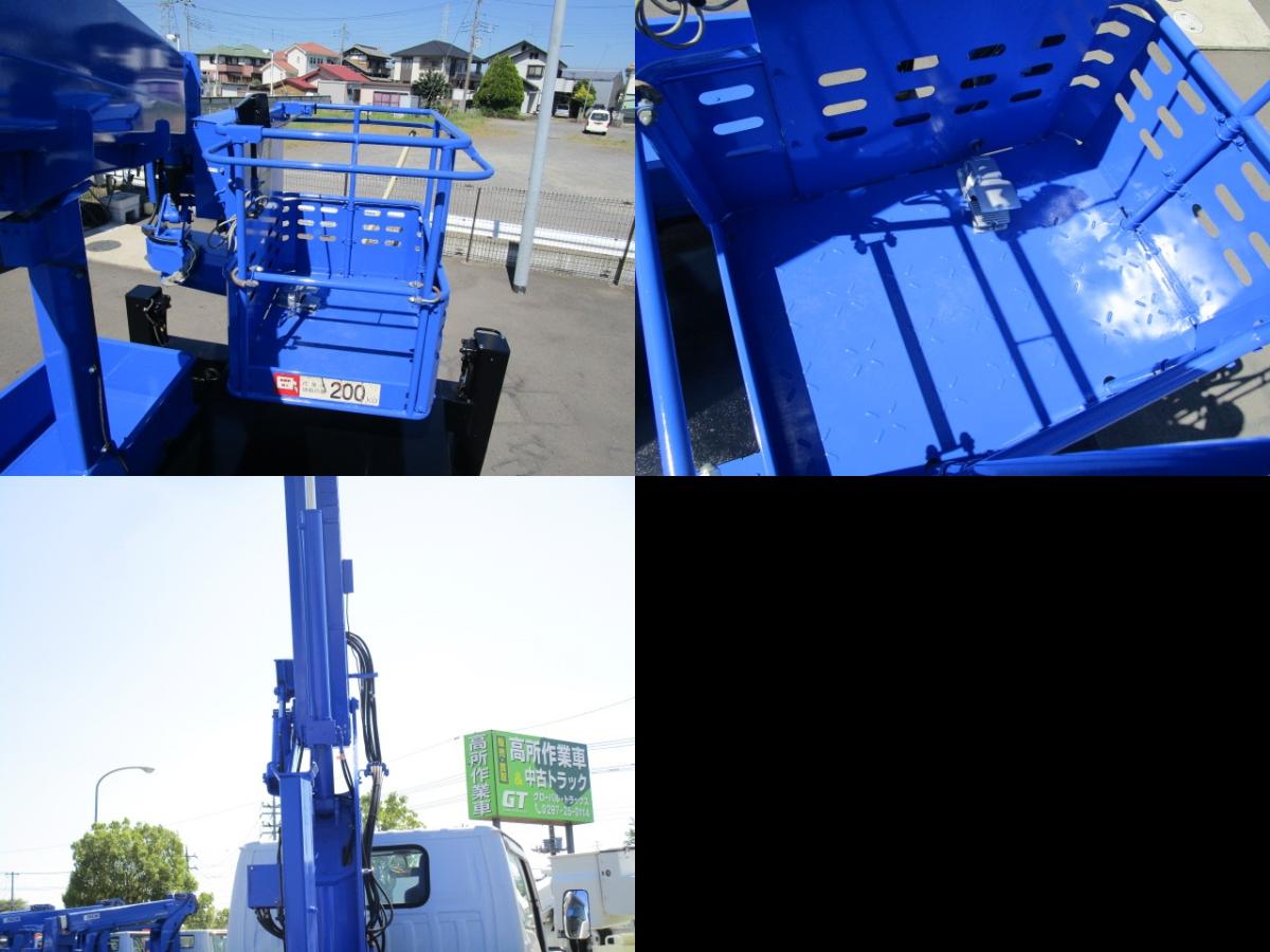 中古高所作業車 いすゞ エルフ