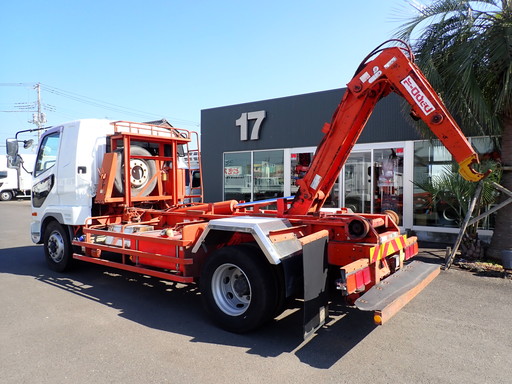 中古コンテナ車 三菱ふそう ファイター