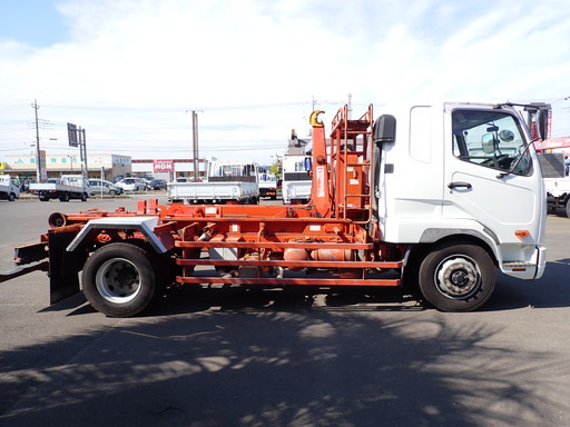 中古コンテナ車 三菱ふそう ファイター