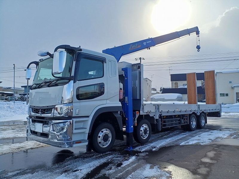 中古セルフクレーン 三菱ふそう スーパーグレート /B05562 未使用 自動