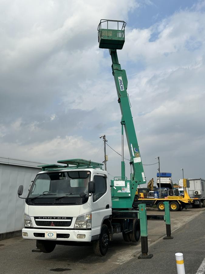 中古高所作業車 三菱ふそう キャンター