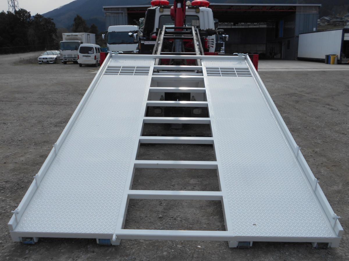 中古レッカー車 三菱ふそう スーパーグレート /H18 あかつき架装の4t