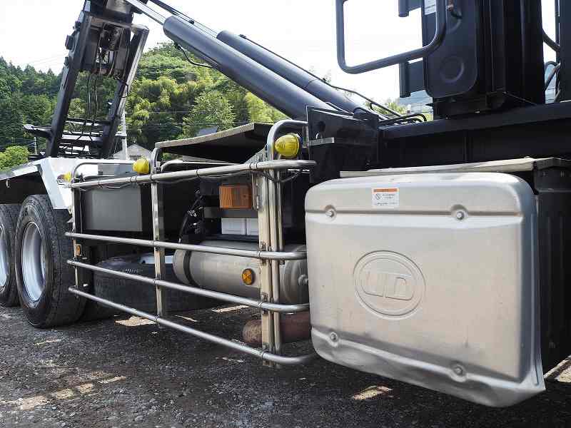 中古コンテナ車 UDトラックス クオン