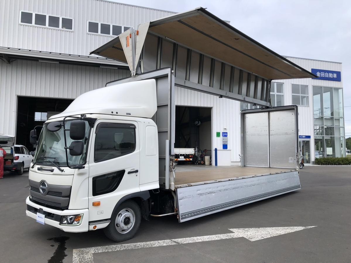 MTECH 日野レンジャーアサヒスーパードライ運搬ウィング車です。 MTECH 日野レンジャーアサヒスーパードライ運搬ウィング車です