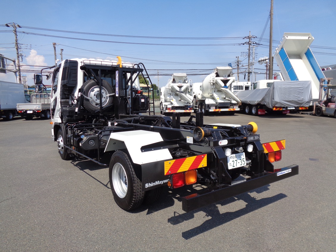 中古コンテナ車 三菱ふそう ファイター