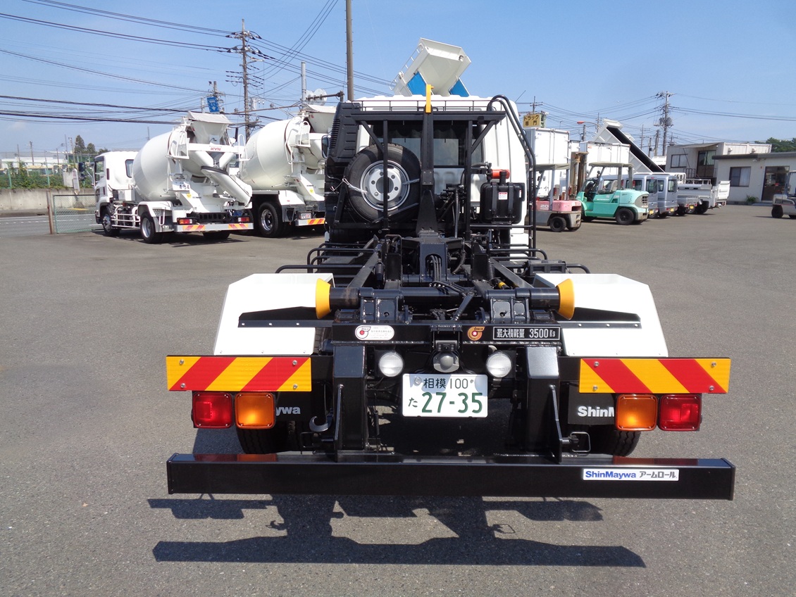 中古コンテナ車 三菱ふそう ファイター