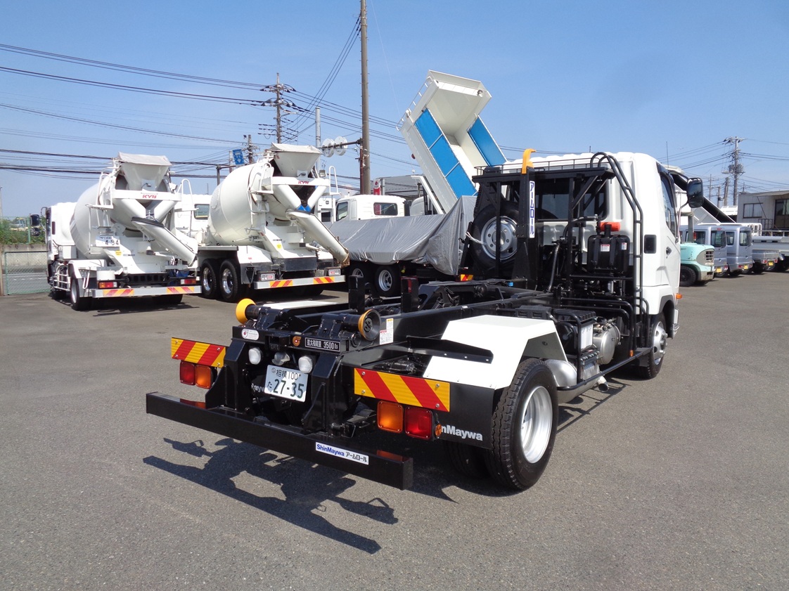 中古コンテナ車 三菱ふそう ファイター