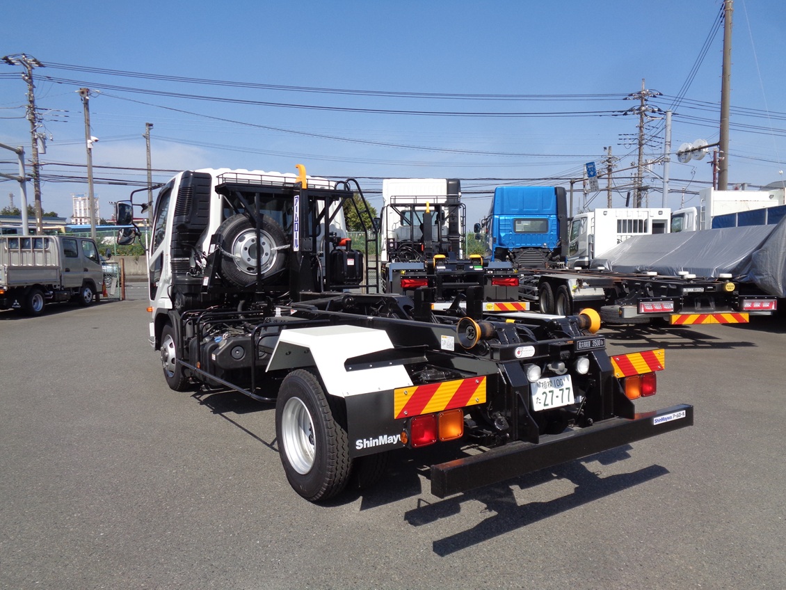 中古コンテナ車 三菱ふそう ファイター