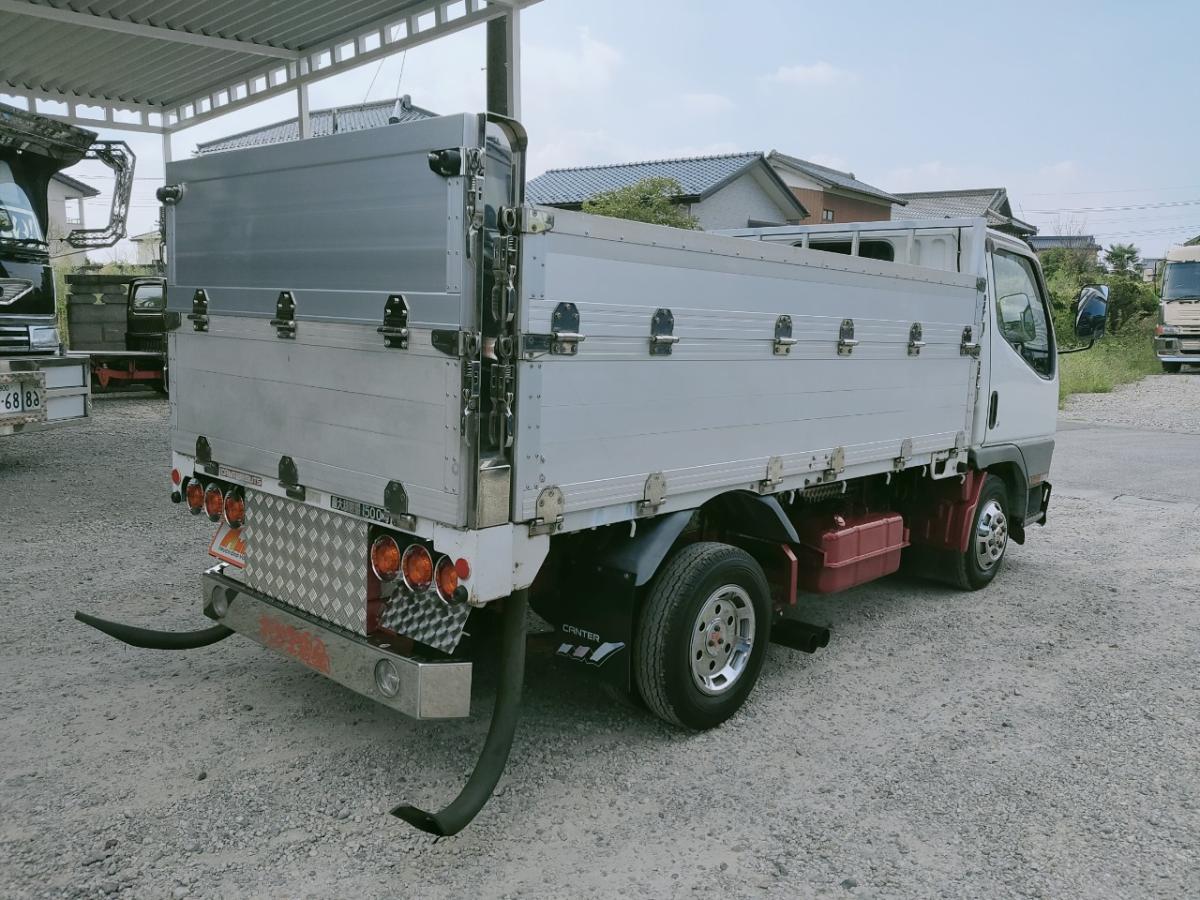 中古平アルミブロック 三菱ふそう キャンターガッツ