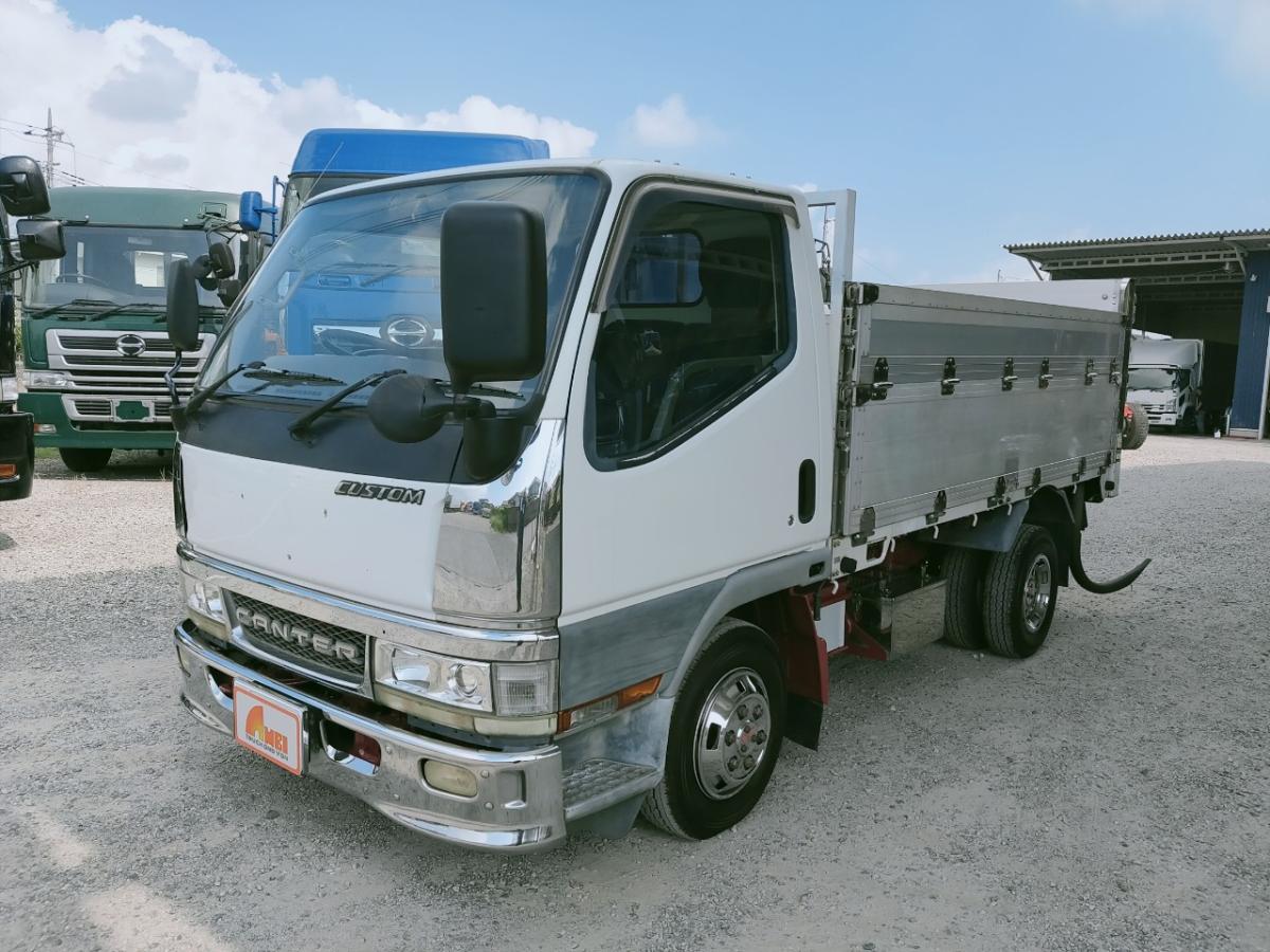 中古平アルミブロック 三菱ふそう キャンターガッツ