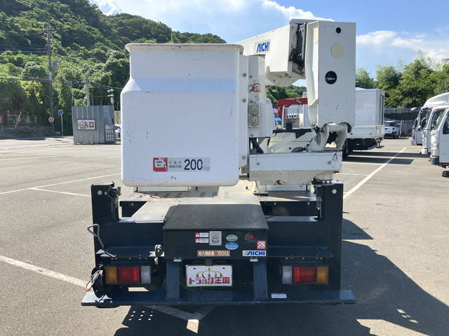 中古高所作業車 いすゞ エルフ