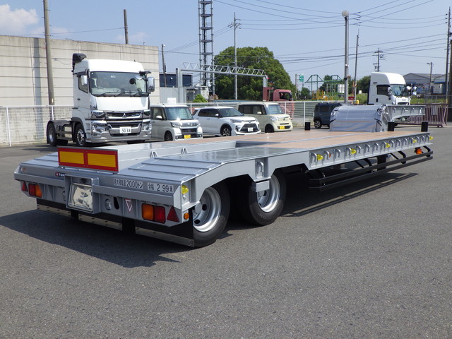 中古トレーラー 国産車その他 東邦 /東邦 TL26G4E2改 低床8輪 重機運搬