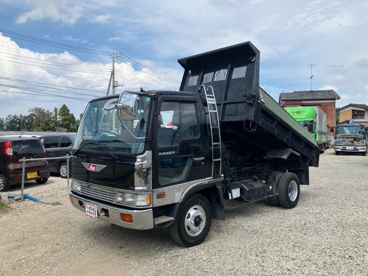 中古ダンプ 日野 レンジャー /レンジャー Lゲートダンプ 4WD