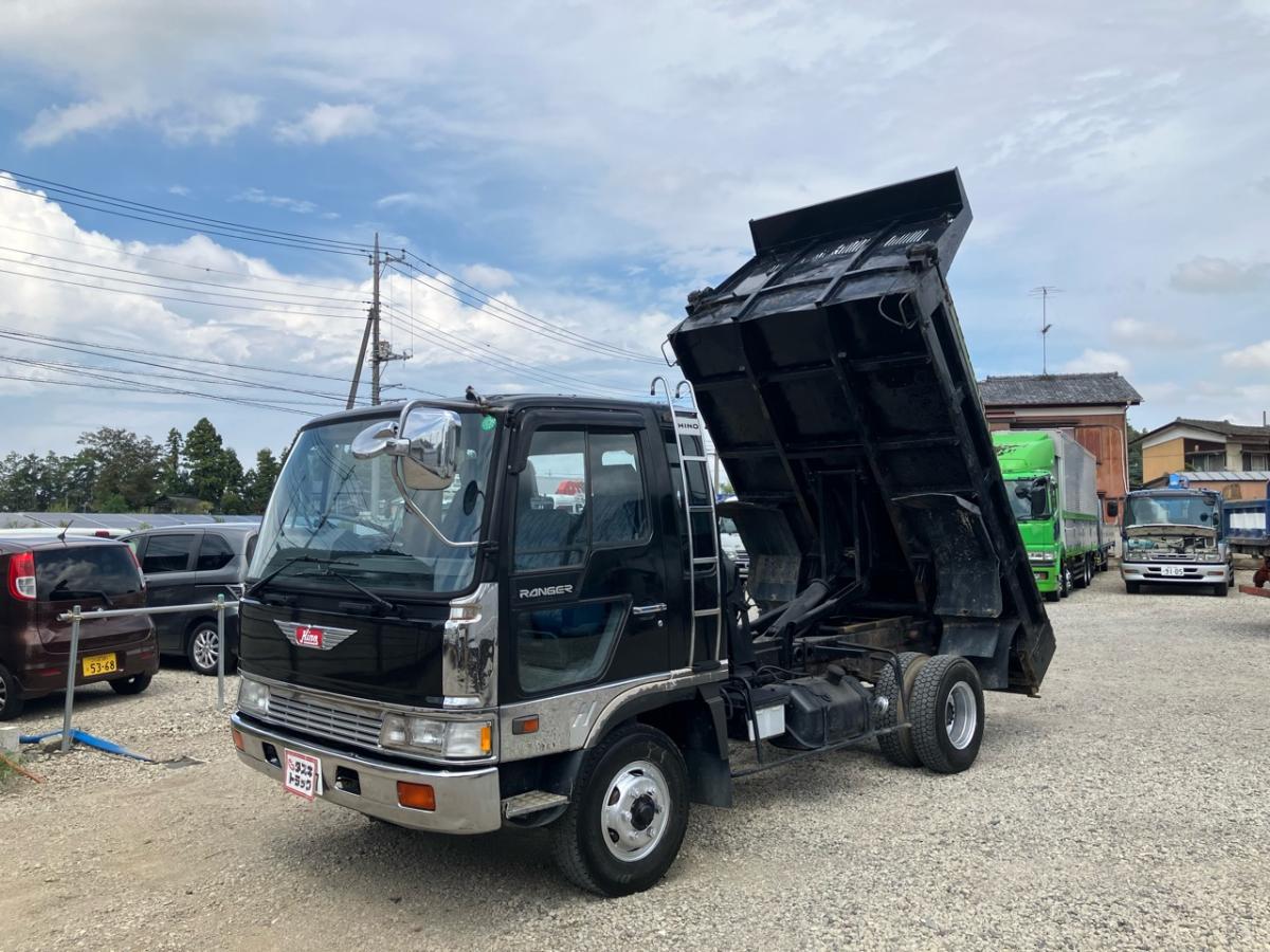 中古ダンプ 日野 レンジャー /レンジャー Lゲートダンプ 4WD