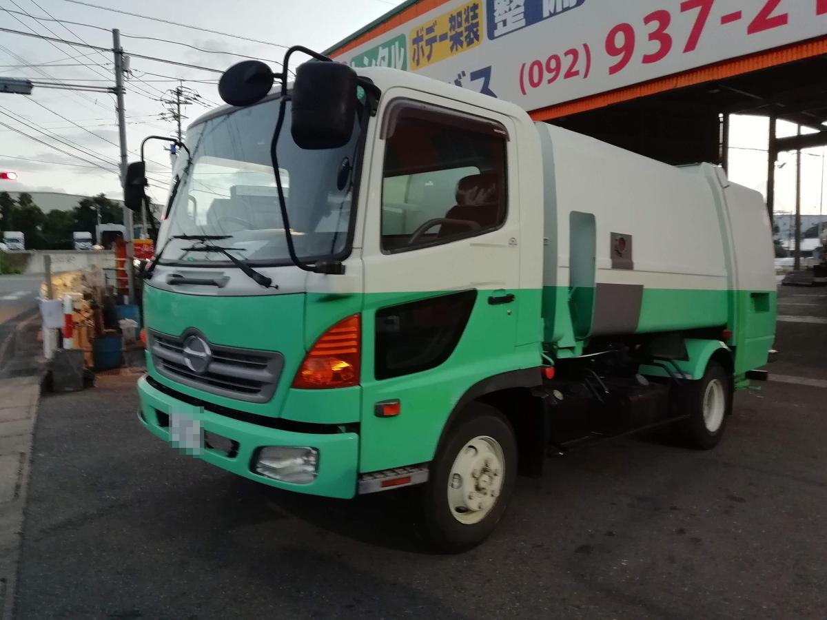 中古塵芥車(パッカー車) 日野 レンジャー