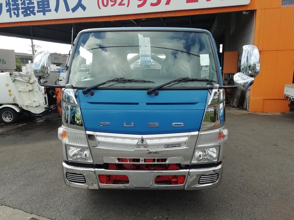 中古糞尿車(バキュームカー) 三菱ふそう キャンター