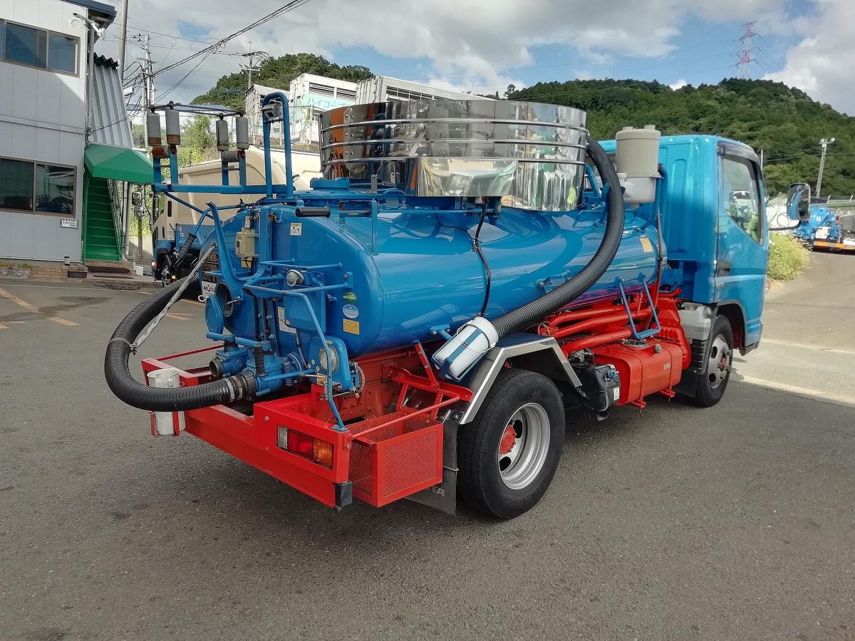 中古糞尿車(バキュームカー) 三菱ふそう キャンター /キャンター 1800