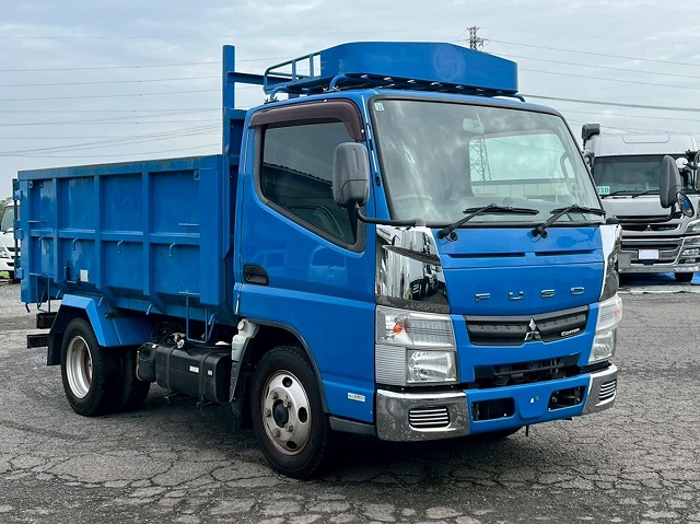 中古深ダンプ 三菱ふそう キャンター