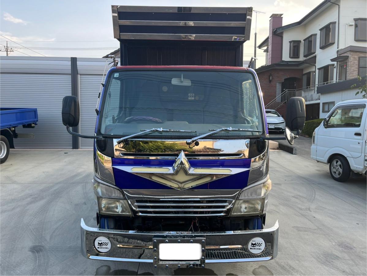 中古深ダンプ 三菱ふそう キャンター /キャンター土砂禁ダンプ積載2t新