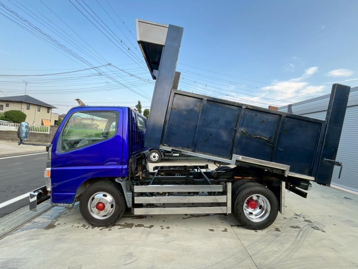 中古深ダンプ 三菱ふそう キャンター /キャンター土砂禁ダンプ積載2t新