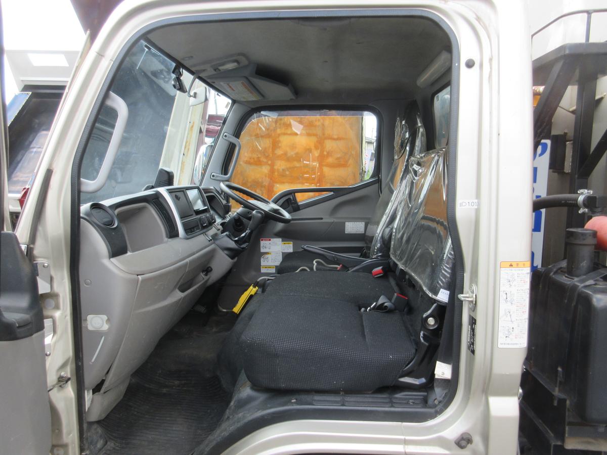 中古コンテナ車 三菱ふそう キャンター