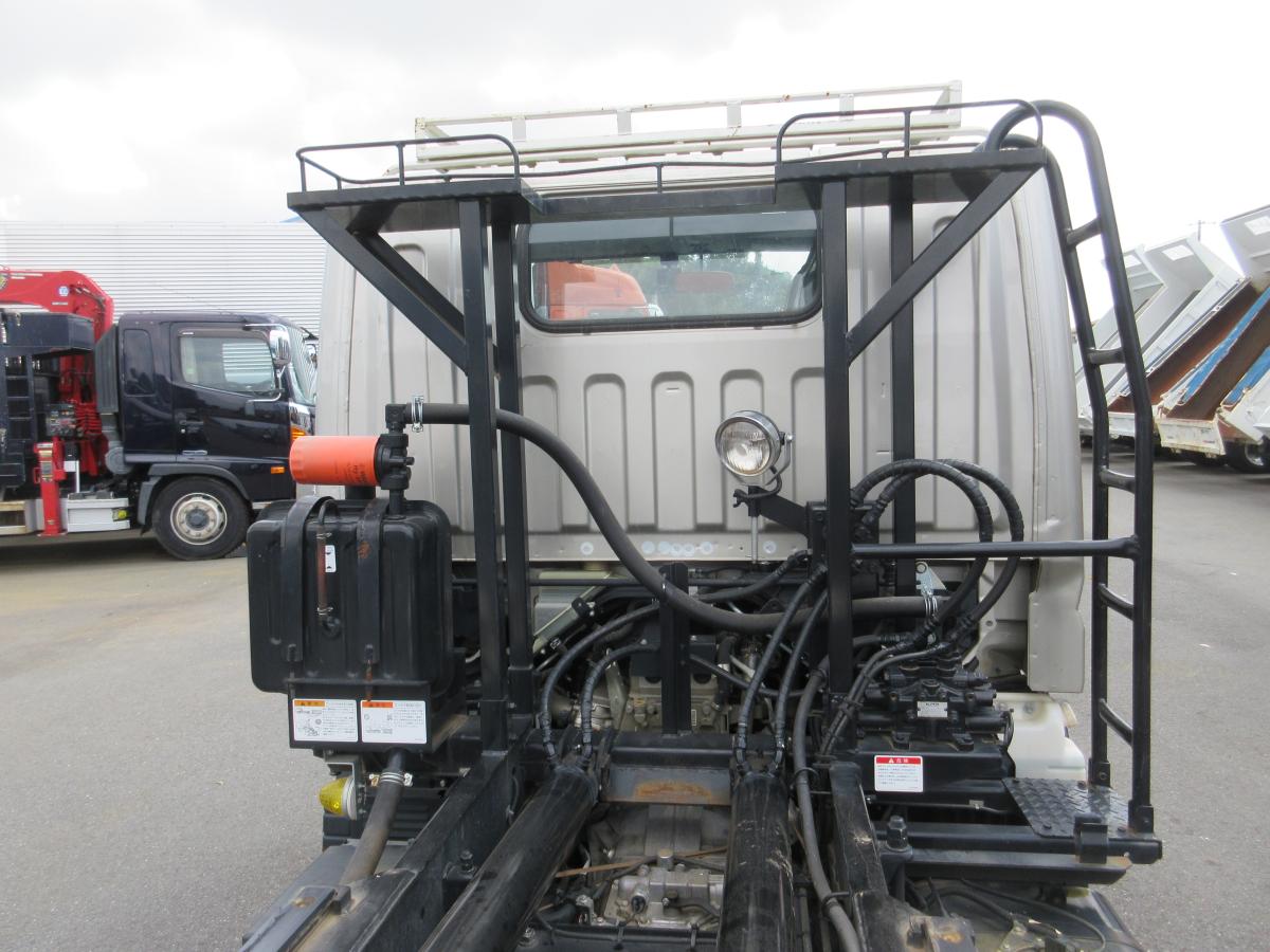 中古コンテナ車 三菱ふそう キャンター