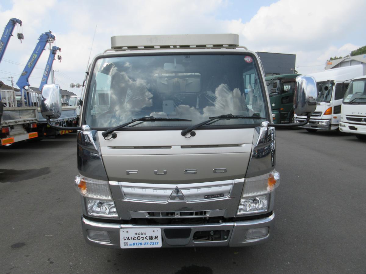 中古コンテナ車 三菱ふそう キャンター