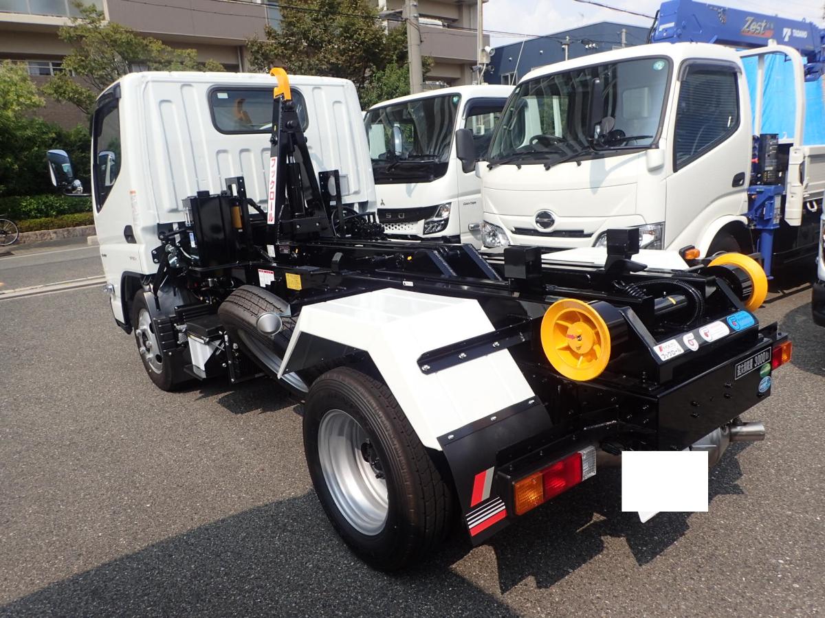 中古コンテナ車 三菱ふそう キャンター