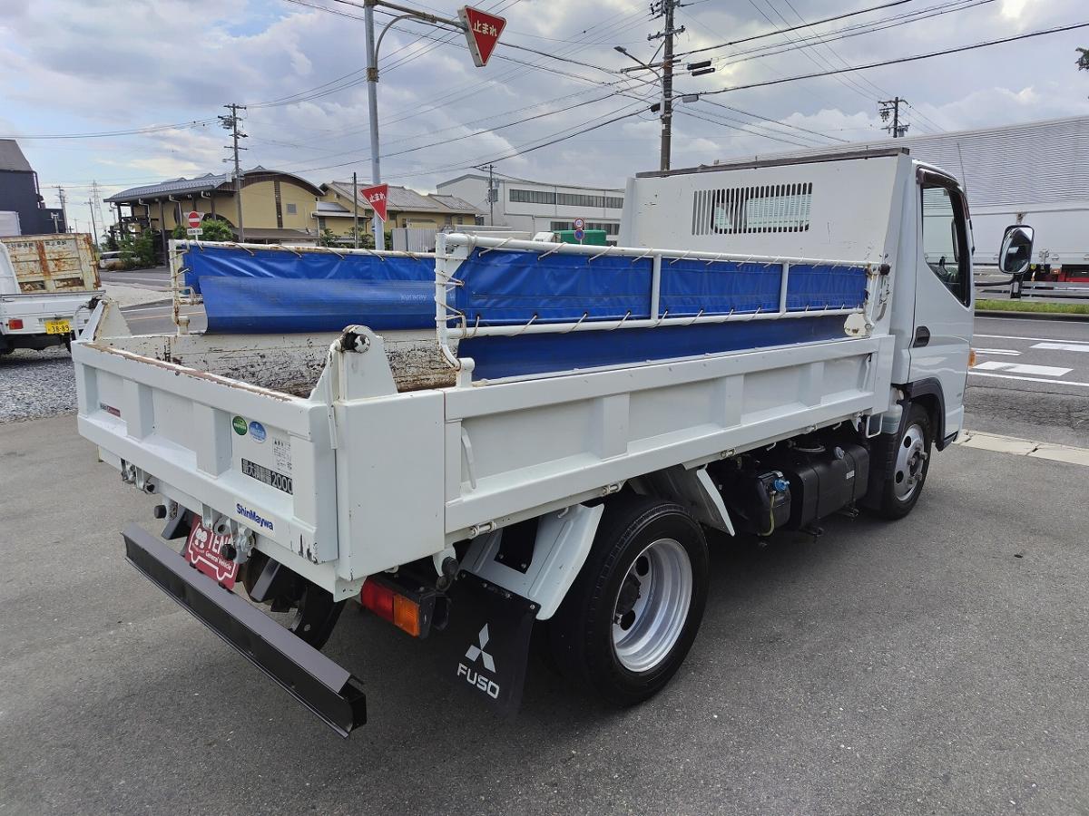 中古ダンプ 三菱ふそう キャンター