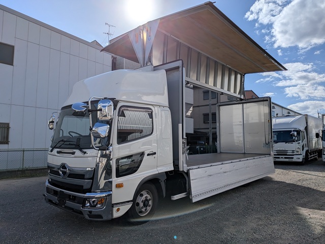 中古アルミウィング 日野 レンジャー /[225M084]日野ﾚﾝｼﾞｬｰ 格納PG付き