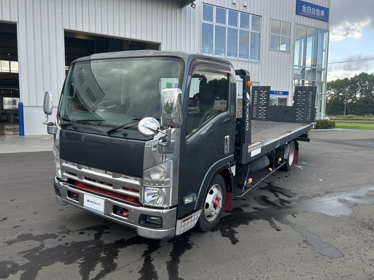 中古キャリアカー(積載車) いすゞ エルフ