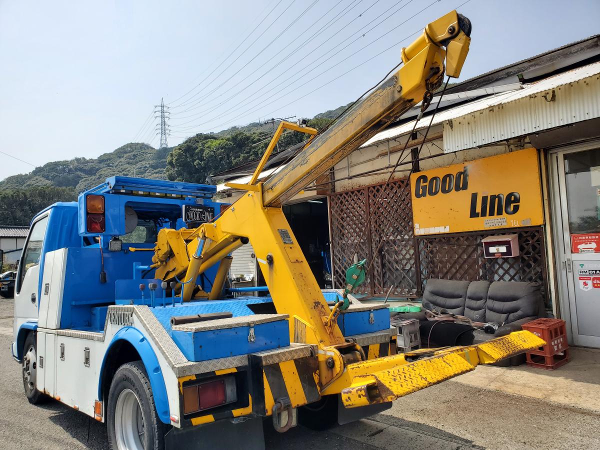 中古レッカー車 ニッサン アトラス