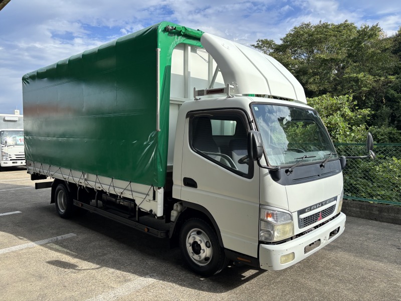 中古幌ウィング 三菱ふそう キャンター