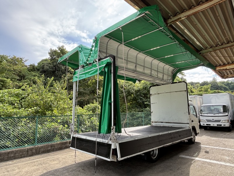 中古幌ウィング 三菱ふそう キャンター