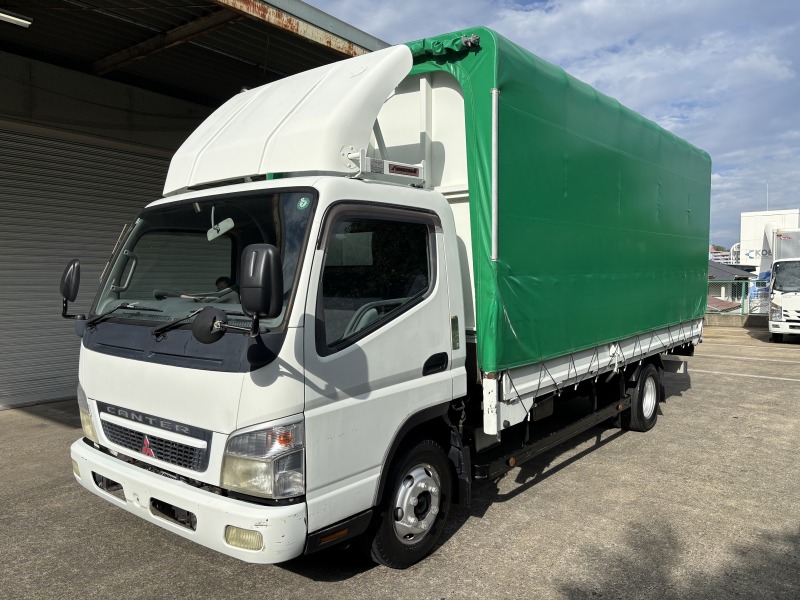 中古幌ウィング 三菱ふそう キャンター