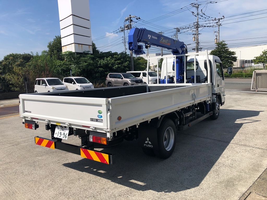 中古クレーン 三菱ふそう キャンター