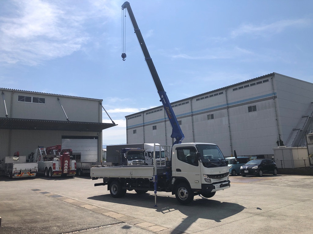 中古クレーン 三菱ふそう キャンター