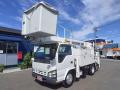 中古高所作業車 いすゞ エルフ