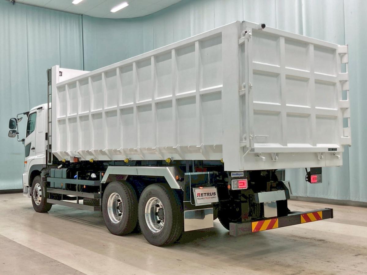 中古深ダンプ 日野 プロフィア /【未使用】22t 新明和 約27立米 380