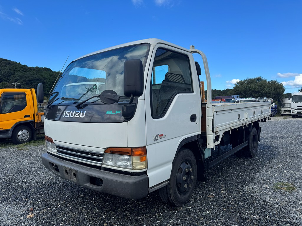 中古平ボディ いすゞ エルフ /平成12年式☆エルフ ワイドロング 積載