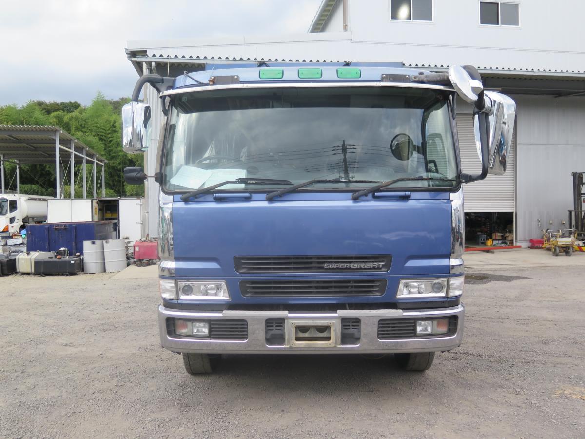 中古ダンプ 三菱ふそう スーパーグレート /H14 V8エンジン 三菱 KL