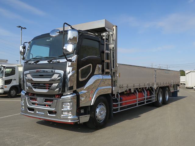 中古平アルミブロック いすゞ ギガ