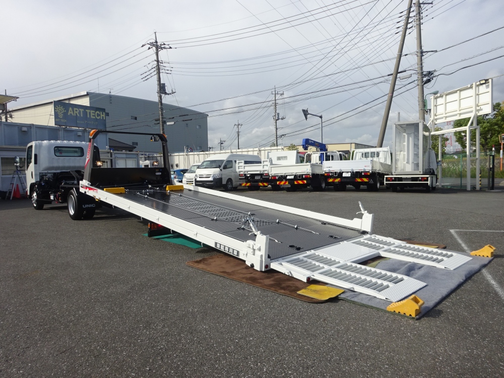 トラック　積載車　キャリアカー　荷台　セーフティーローダー 中古キャリアカー(積載車) 日野 レンジャー /日野 レンジャー
